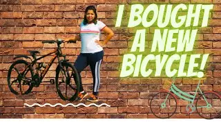 I bought a new bicycle!