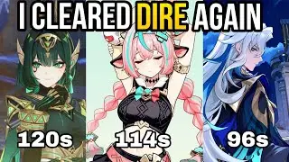THE FIRST TIME FELT SO GOOD, I HAD TO DO IT AGAIN - Stygian Dire Clear 330s NO JEAN | Genshin Impact