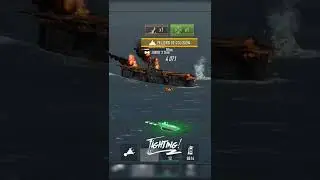 [Battle of Warships] USS Fletcher - Double kill in American Week 🇱🇷