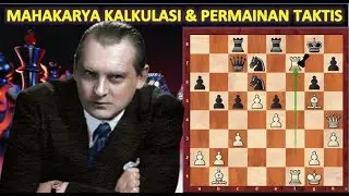 Pelajari Permainan ALEKHINE Untuk Pelajaran Catur Indah, Agresif & Menyerang!!!