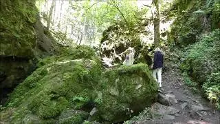 Wandeling Wutach klamm 't Zwarte Woud