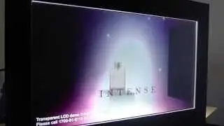 Transparent LCD Display #Perfume by AV Tech Solution 2015