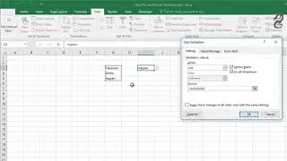 How to edit drop down list in Excel