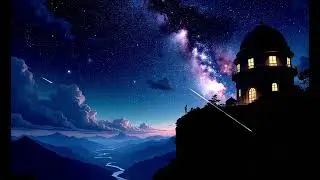 Magical Starry Night Observatory 🌌 Deep Cosmic Ambient Music for Sleep & Dreaming