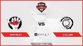 DOTA 2|Akatsuki vs Cullies| ESL India Premiership 2018 | Summer Season | May | Day 40