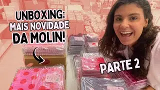 UNBOXING: CHEGARAM MAIS NOVIDADES DA MOLIN PARA O VOLTA AS AULAS - PARTE 2