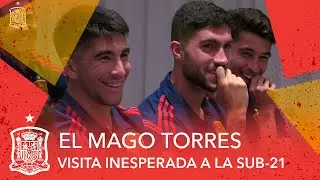 La Sub-21 recibe la visita del Mago Torres