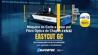 A LINHA MAIS ACESS&Iacute;VEL E EFICIENTE DE M&Aacute;QUINAS DE CORTE A LASER EUROSTEC! 💥
