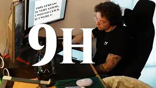 🔴 9-Hour Study With Me 📚 Engineering Student | Pomodoro 50/10 & Rain sounds🌧️
