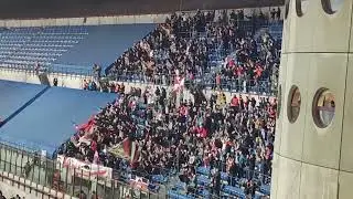 Salzburg fans in Milano (Inter vs RB Salzburg 2-1) UEFA Champions League 2023