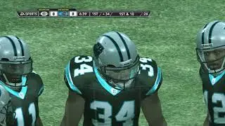 Madden NFL 12 Gameplay - Franchise mode - Green Bay Packers vs Carolina Panthers
