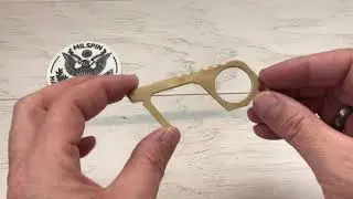 MILSPIN Covid-key &mdash; снижение риска передачи пандемии &mdash; бесконтактный инструмент &mdash; сделано в США