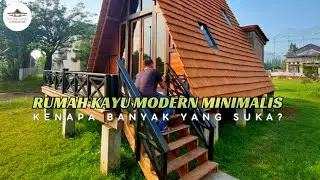 Rumah Kayu Modern Minimalis! Ulasan lengkap kelebihan dan kekurangannya.