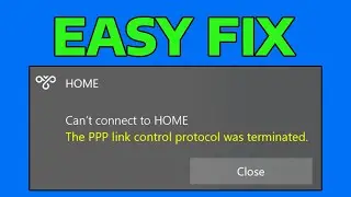 How To Fix The PPP Link Protocol Was Terminated Error in Windows