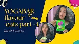 High Protein Oats Pista Kulfi &ndash; Worth the Hype?🤤Yogabar  Oats Pista Kulfi &ndash; Honest Review#subscribe