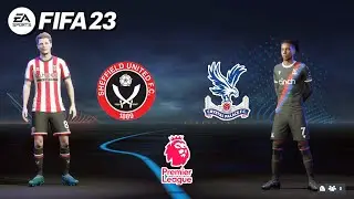 SHEFFIELD UTD vs CRYSTAL PALACE | Premier League | FIFA 23 PS5