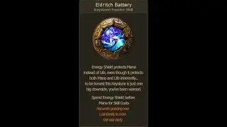Path of Exile - Could we change Eldritch Battery for 3.0? Please?