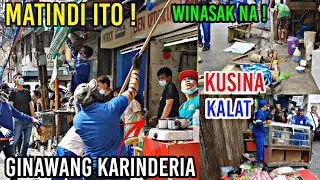 MATINDI ITO ! BINABOY AT GINAWANG KUSINA ANG SIDEWALK | WINASAK AT HINAKOT|MANILA CLEARING OPERATION