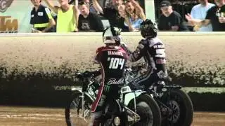 Round 1 Event 10 Billy Hamill and Max Ruml side by side for 4 laps