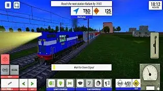 Express Mode #1 - Indian Train Simulator Android/IOS Gameplay