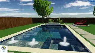 Custom Swimming Pools Dallas TX | Formal Diving Pool