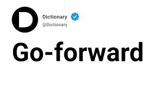 Go-forward Meaning In English