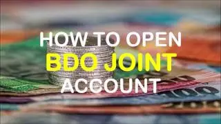 How to Apply for BDO Joint Account