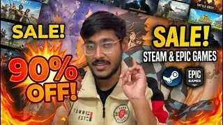 MASSIVE 🎮 90% SALE on Steam & Epic Games 😱 | Don&rsquo;t Miss These Deals!