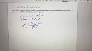 SAT Math Study Group: Problem Solving & Data Analysis