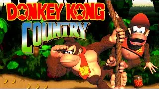 Donkey Kong Country (SNES) Gameplay [4K]