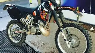 Modificaci&oacute;n look de ktm exc 1997 1999 2000 2001al modelo  2012 2013  cambio #look #ktm plasticos