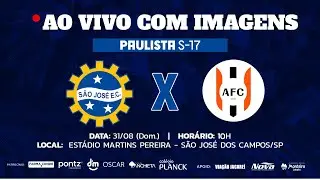 SÃO JOSÉ E.C. SAF X ARAÇATUBA | Camp. Paulista Sub-17 | 2ª Rodada - 3ª Fase | AO VIVO COM IMAGENS