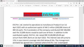 Financial Statement Building For a newly Formed business