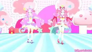(Doll Dancer MMD) Star Detective Precure - Happy Synthesizer