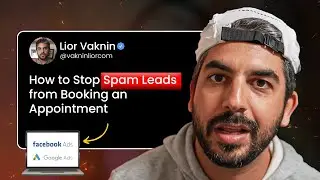 How To Stop Spam Leads From Booking An Appointment When Running Facebook Ads or Google Ads