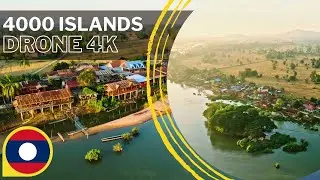 DON DET - 4000 ISLANDS (LAOS) - DRONE 4K