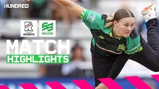 Corteen-Coleman leads the way with FOUR wickets 👏 | Trent Rockets vs Southern Brave Highlights