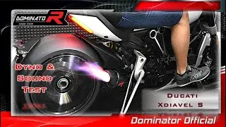 Ducati XDiavel 1260 S 💥 Dyno & Flames 🔥 Pure Sound 🔊  Dominator 🎧HQ Sound 🇵🇱⚡Exhaust Compilations