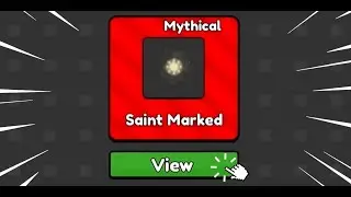Showcasing the Saint Marked Hit Effect! - Slap Battles