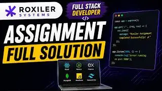 Roxiler Systems Full Stack Developer Role assignment | In tech nanisai