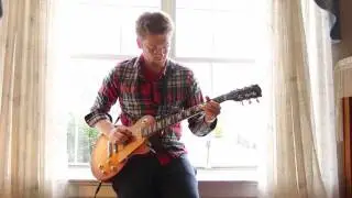 Vox AC4TV Cranked with Gibson Les Paul P-90s