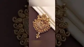 latest gold pendant design|light weight gold statement pendant design with price #shorts