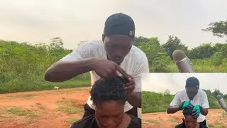 ASMR✨ OUTDOOR FAST INTENSE SCALP SCRATCHING, NITPICKING, BRUSHING ~ With different tools ~No Talking