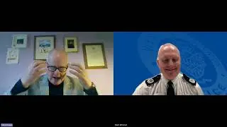 Mark Talks  Assistant Chief Constable  Matt Welsted of the Midlands Police
