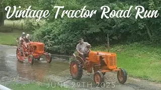 Vintage Tractor Road Run