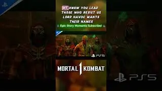 (PS5) MK1 - Khaos Reigns! Shinnok's Influence Exposed! | ULTRA Realistic Graphics Cinematic Kombat