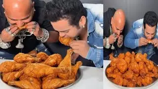 Bodybuilder ne 16 KFC leg chicken challenge duplicate Salman Khan ke sath jabardast khane ka Kiya✅