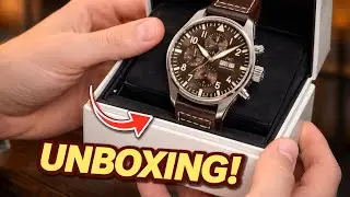IWC Pilot Tobacco Unboxing iw377713