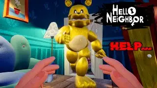 FAST FREDBEAR IN HELLO NEIGHBOR!? 
