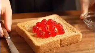 #asmr#bread spread 🤤🍞